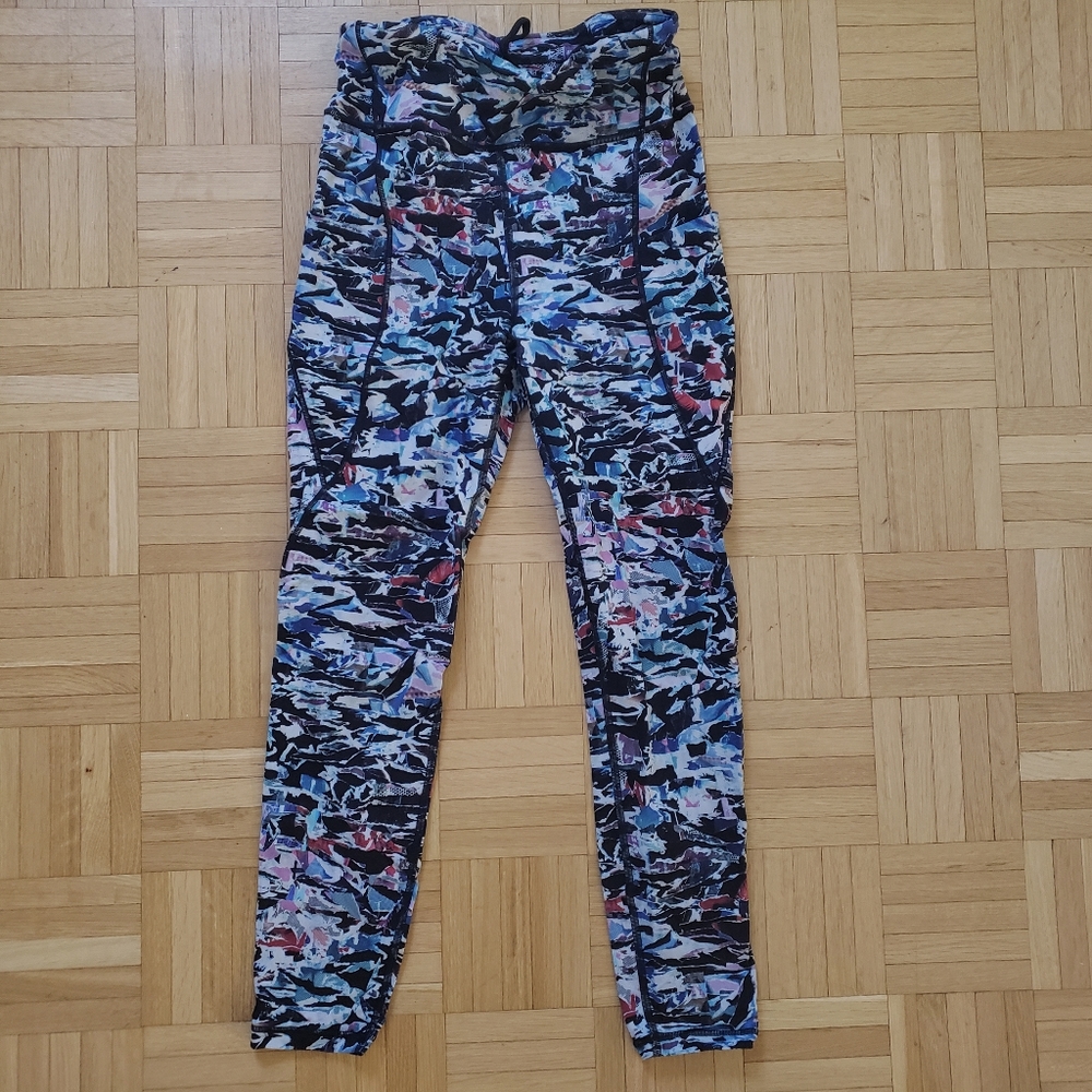 Lululemon running leggings 8 cropped